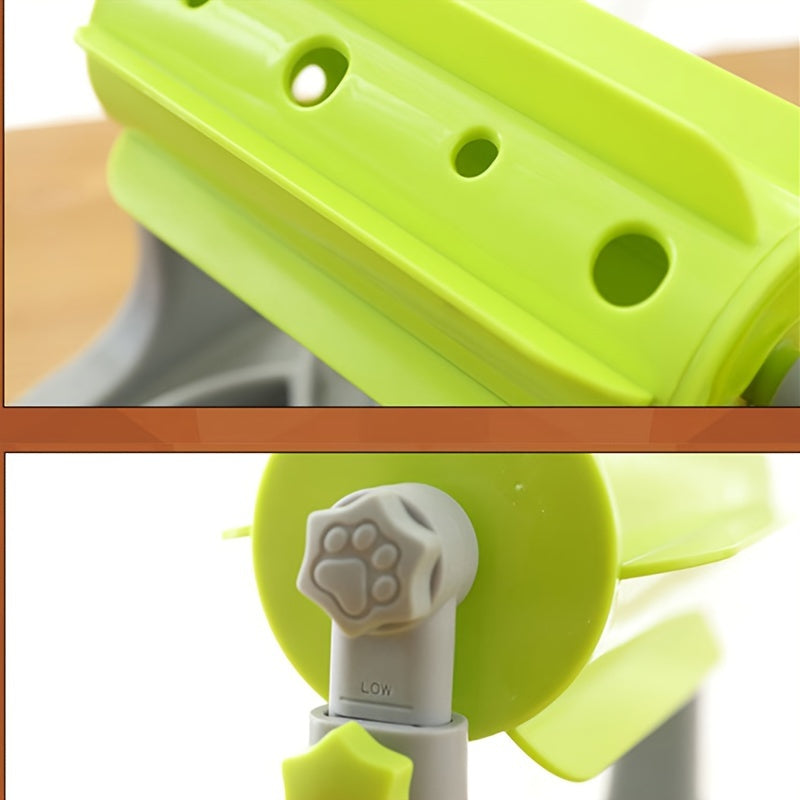 Interactive Spinning Dog Food Dispenser – Slow Feeder Puzzle Toy