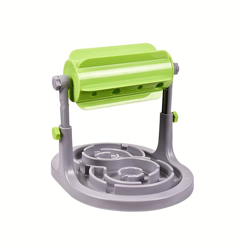 Interactive Spinning Dog Food Dispenser – Slow Feeder Puzzle Toy