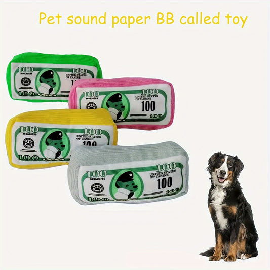 Squeaky Plush Dog Toy – Durable Interactive Chew & Cuddle Buddy for Puppies