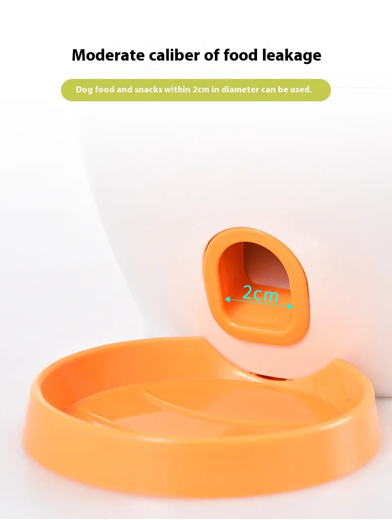 Automatic Dog Tennis Ball Launcher with Treat Reward – USB Rechargeable Interactive Toy