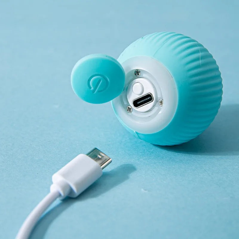 Automatic Rolling Magic Ball Cat Toy – Electronic Interactive Smart Toy for Indoor Play