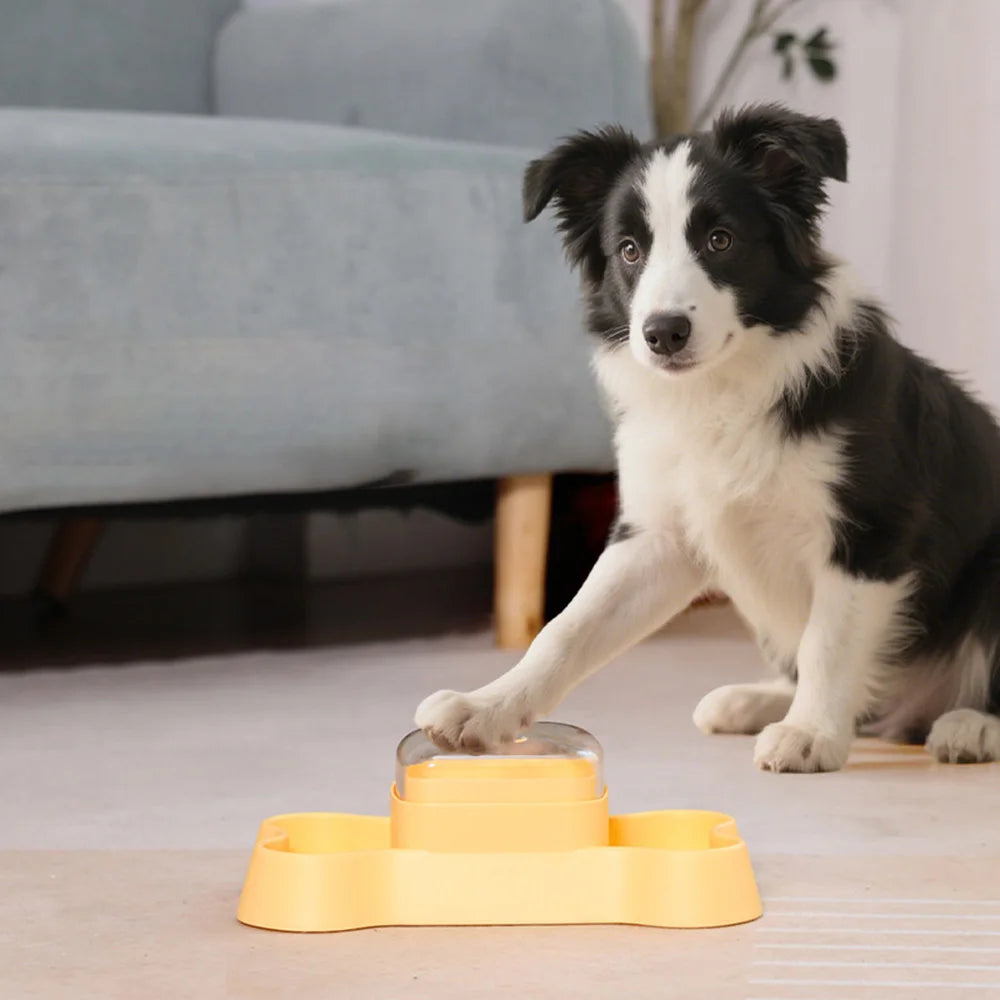 Press-to-Pop Treat Dispenser Puzzle Toy – Interactive Slow Feeder for Dogs