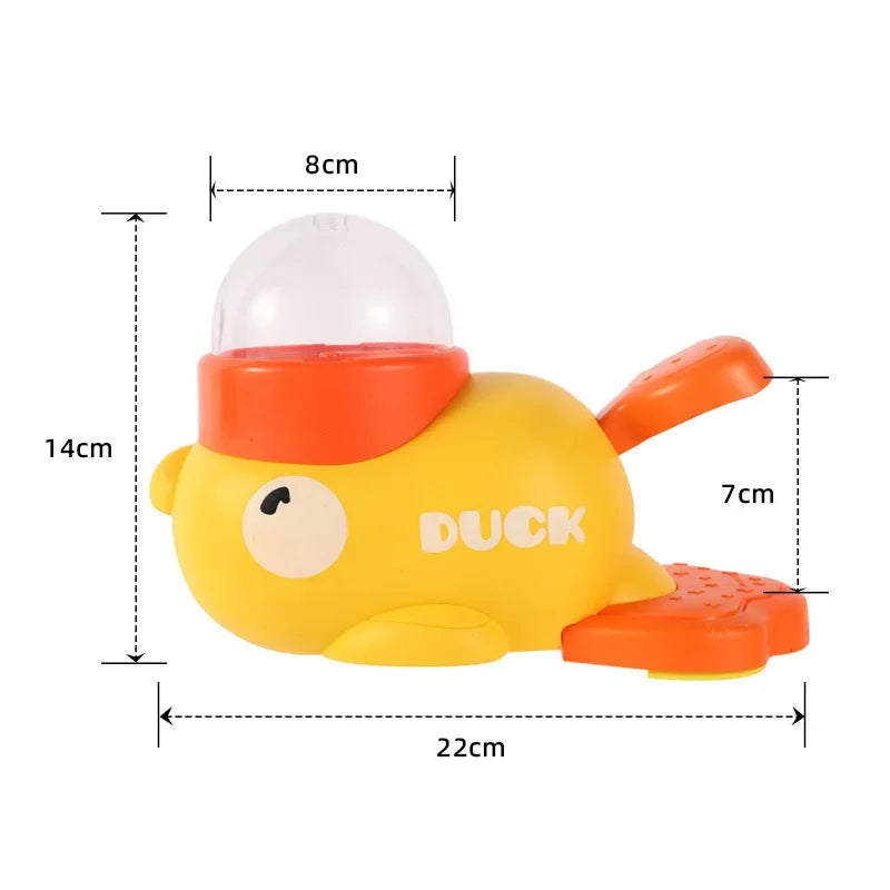 Waddling Duck Treat Dispenser Toy – Interactive Quacking Slow Feeder for Dogs