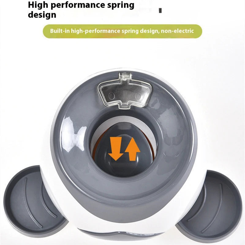 Automatic Dog Tennis Ball Launcher with Treat Reward – USB Rechargeable Interactive Toy