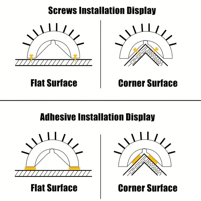 Cat Self Groomer Arch – Wall-Mounted Massage Brush & Scratching Pad Toy