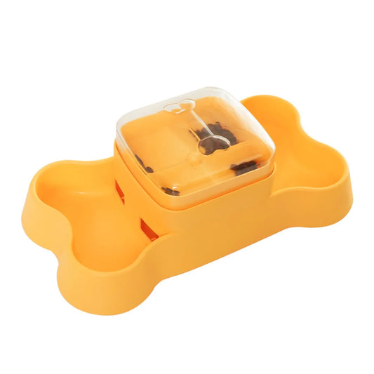 Press-to-Pop Treat Dispenser Puzzle Toy – Interactive Slow Feeder for Dogs