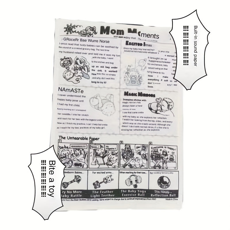 Crinkle Sound Plush Dog Toy – Interactive Raschel Paper Chew for Puppies