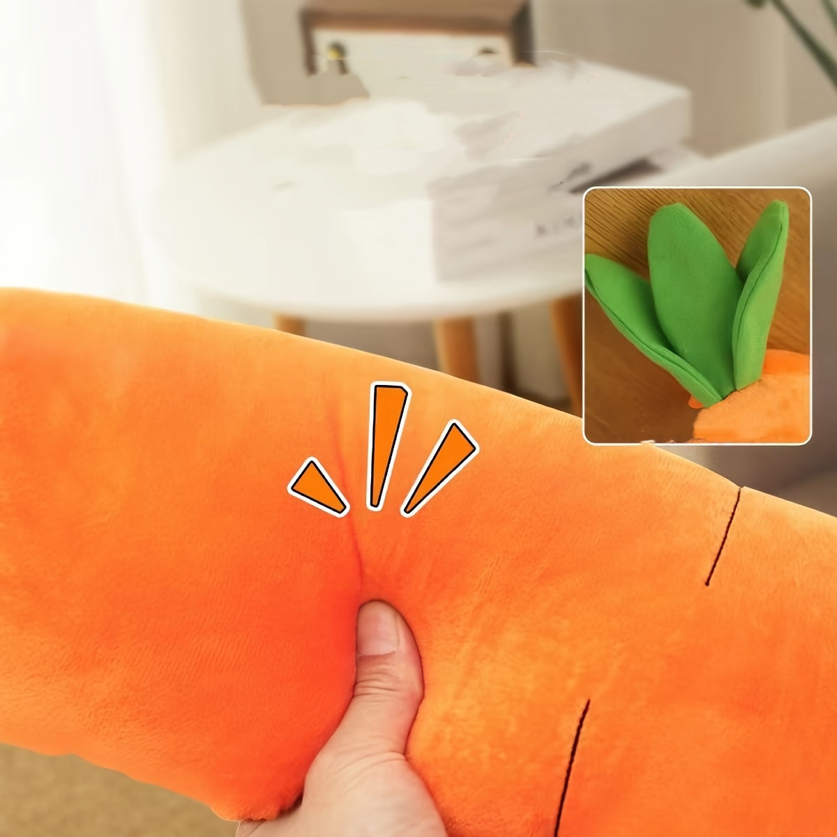 Interactive Carrot Farm Plush Dog Toy – Hide & Seek Puzzle with 12 Squeaky Carrots
