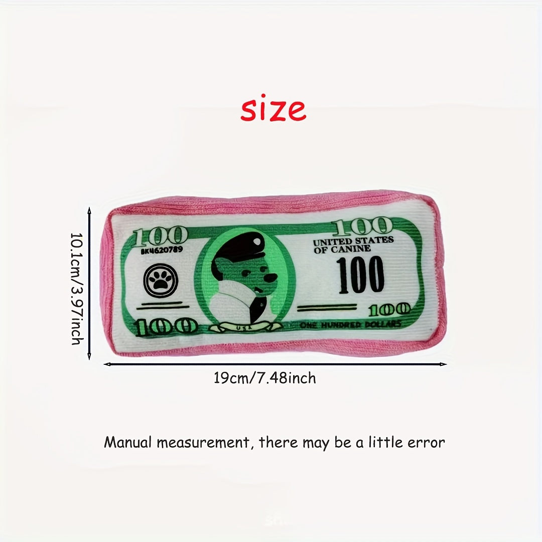 Squeaky Plush Dog Toy – Durable Interactive Chew & Cuddle Buddy for Puppies