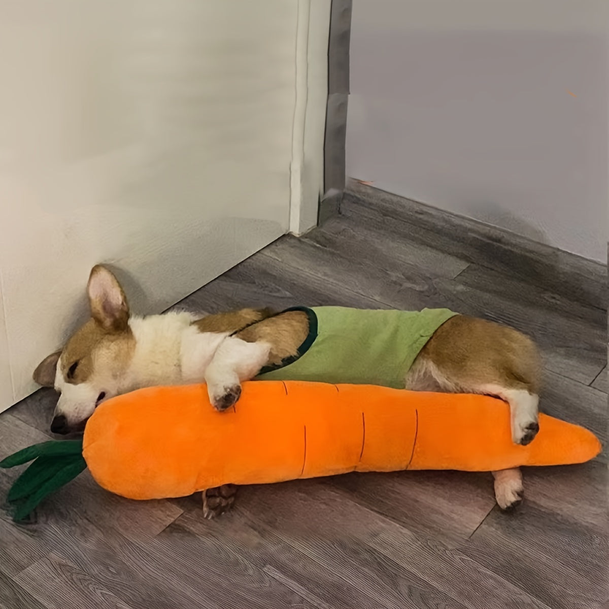 Interactive Carrot Farm Plush Dog Toy – Hide & Seek Puzzle with 12 Squeaky Carrots